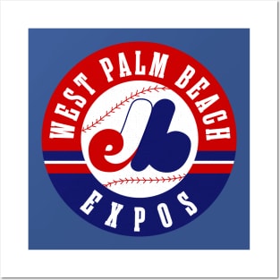 Vintage West Palm Beach Expos Baseball 1969 Posters and Art